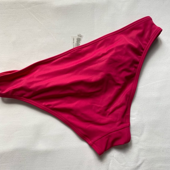 🩷Victoria's Secret bikini bottoms pink criss cross - Picture 4 of 4